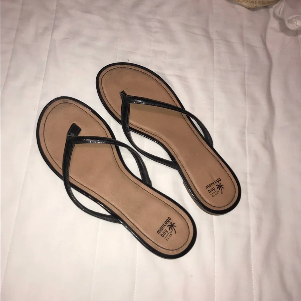 Black sandals